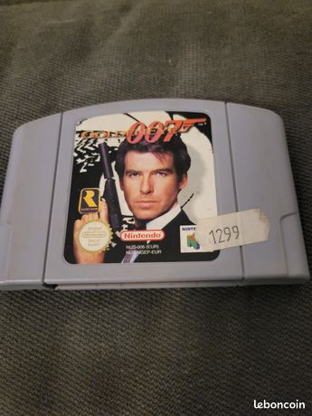 007 golden eye nintendo 64 TBE