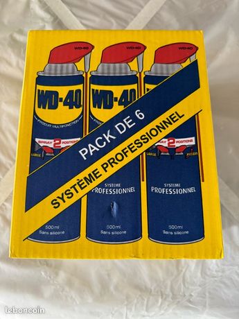 01 carton neuf de WD40 de 06 bombes de 500 ML