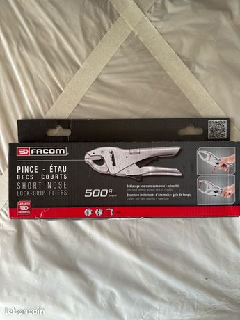 01 Pince étau FACOM neuve becs courts 500 A