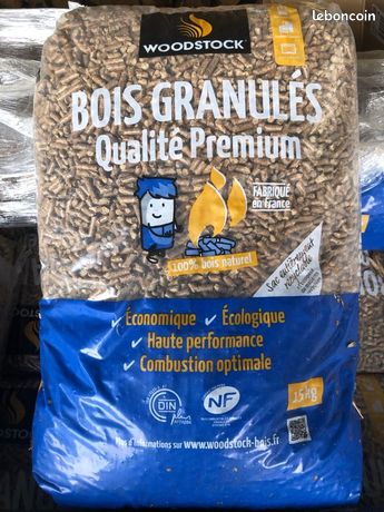 1/2 Palette de Sacs Granulés à bois Pellet