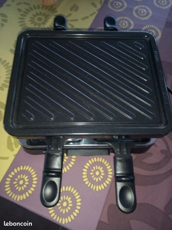 1 appareil à raclette Tristar pour 2 personnes