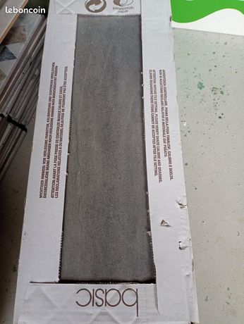 1 boîte de carrelage gris 50x20x7 160m