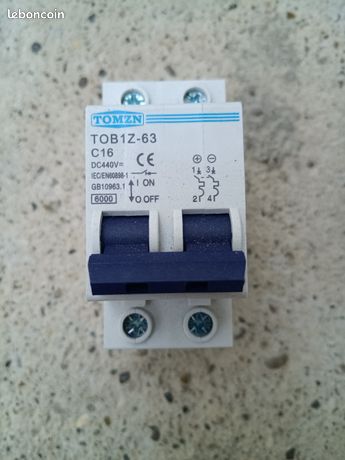 1 Disjoncteur DC 16A 440V plus