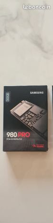 1 SSD Samsung 980 PRO 500 Go NVMe PCIe 4.0