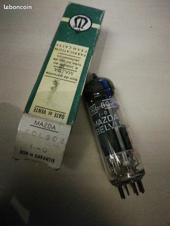1 tube ECL802 MAZDA BELVU