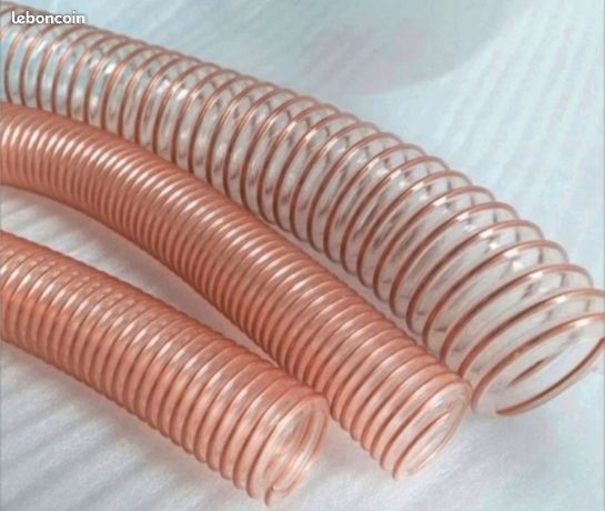 1 tuyau souple 150mm 3 m. + 1 tuyau 120mm. 3m polyuréthane