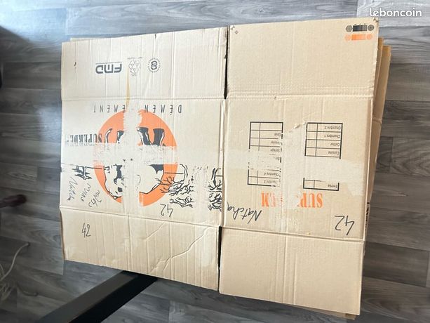 10 cartons de rangement