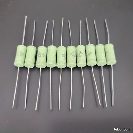 10 résistances 200 Ohms 5 watts