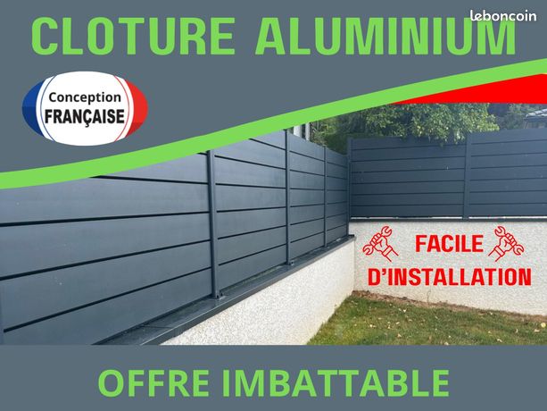 100% Cloture Aluminium