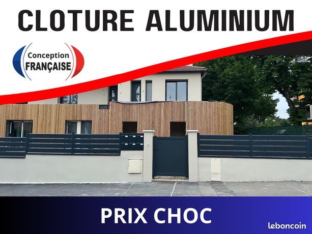 100% Cloture Aluminium