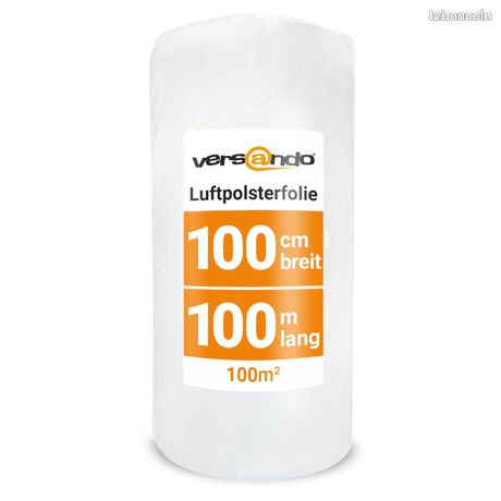 100 m Film à bulles pour protection emballage