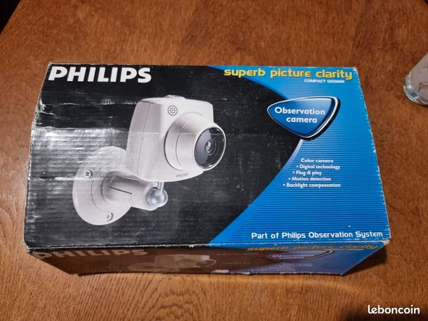100 % neuf Caméra vidéo surveillance PhilipsPrix bradé