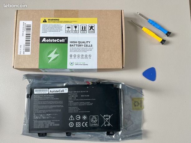 11.4V 48Wh batterie pour Asus TUF GAMING F17 FX766LI-H7061T