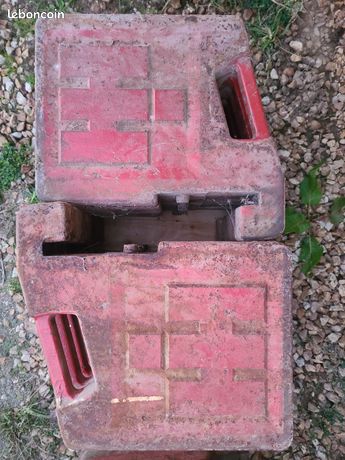 11 masses 35 kgs tracteur case ih mc cormick