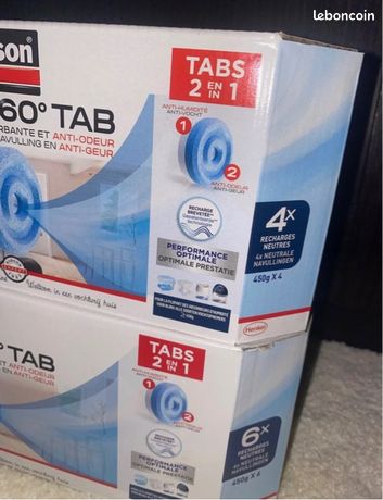 12 recharges aéro 360 Tabs 2 en 1 Rubson