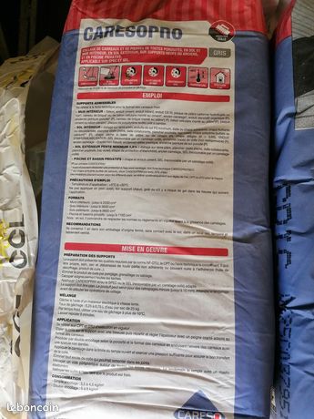 12 Sacs de colle carrelage caresopro