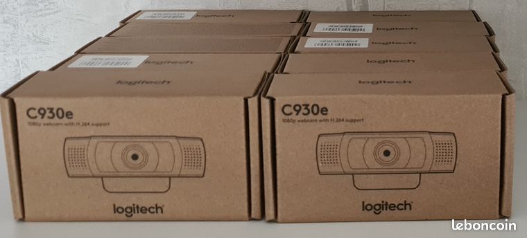 12 Webcam Logitech C930e 1920*1080 audio filaires USB 2.0 Neuves