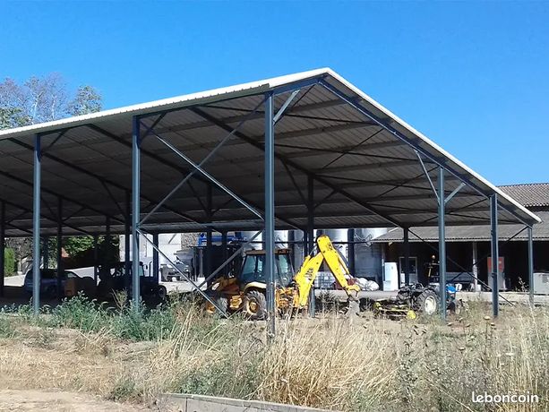 13 - Hangar de 500 m 16x33 clé en main et financé