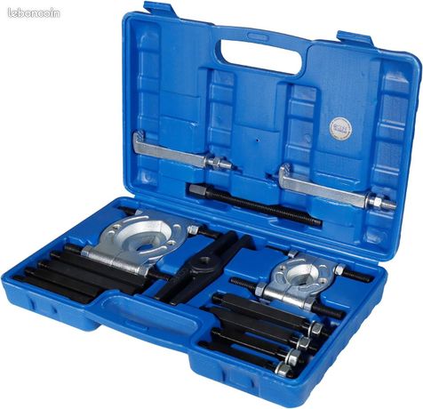 14 pièces Kit Extracteur de roulement Jeu d'outils extracteur Kit Couteau de séparation décolleurs d'engrenages et de roulements