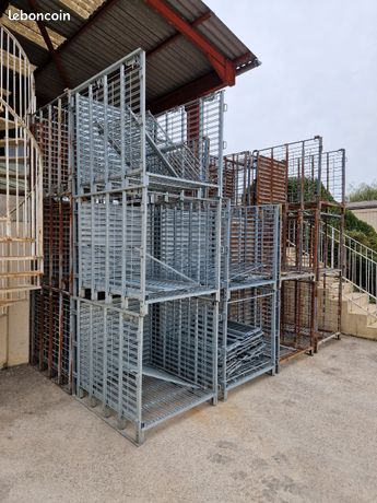 15 caisses monobloc de remuage