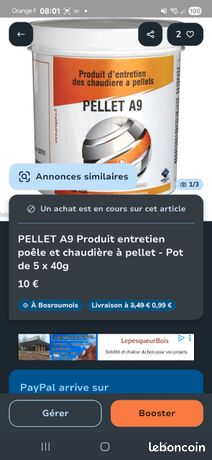 1 boite pellet
