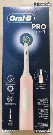 1 brosse à dents électrique Oral B pro 1 rose