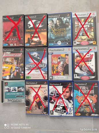 1 Jeu PS2 Sony