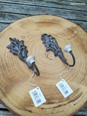 2 Accroches serviettes / torchons / embrases Comptoir de Familles