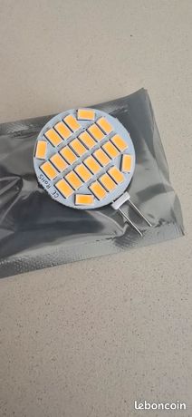 2 ampoules ronde G4 24 led 5w