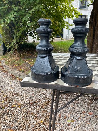 2 anciennes carottes de toiture