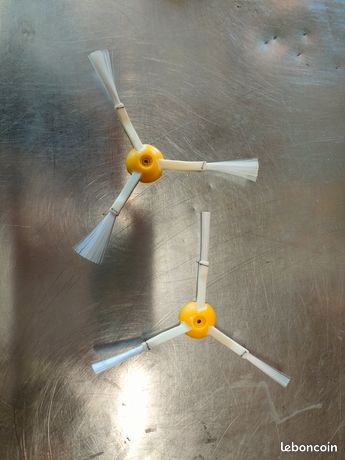 2 balayettes pour robot aspirateur roomba