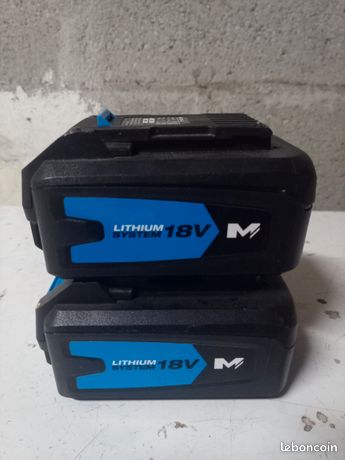 2 batteries Mac allister 18v lithium système