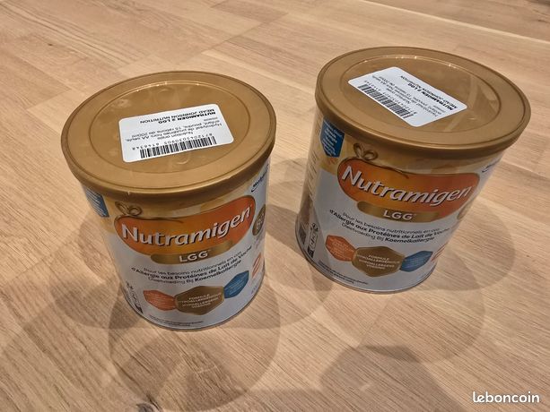 2 boites Nutramigen LGG
