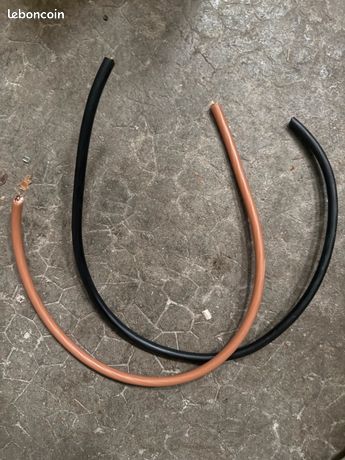 2 cables 16 de branchement compteur