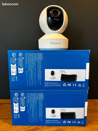 2 Caméras Reolink E1 Zoom 4K