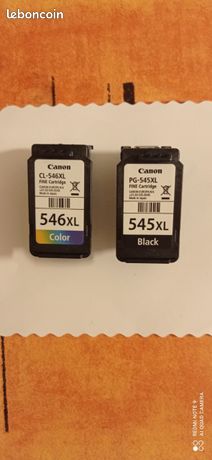 2 Cartouches CANON 545XL / 546XL