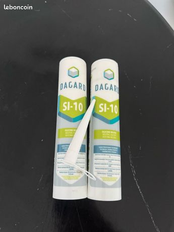 2 cartouches de silicone blanc dagard