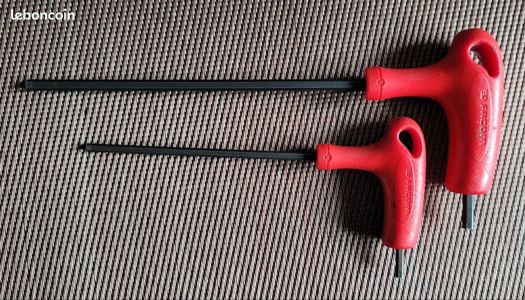 2 clés 6 pans 84TZS FACOM