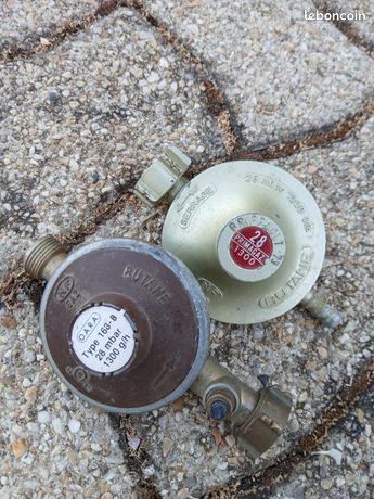 2 detendeurs gaz butane