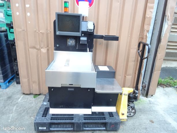 2 dispo Caisse libre service IBEM sco 120 automatique