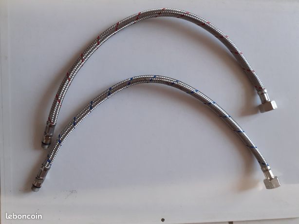 2 flexibles de robinetterie