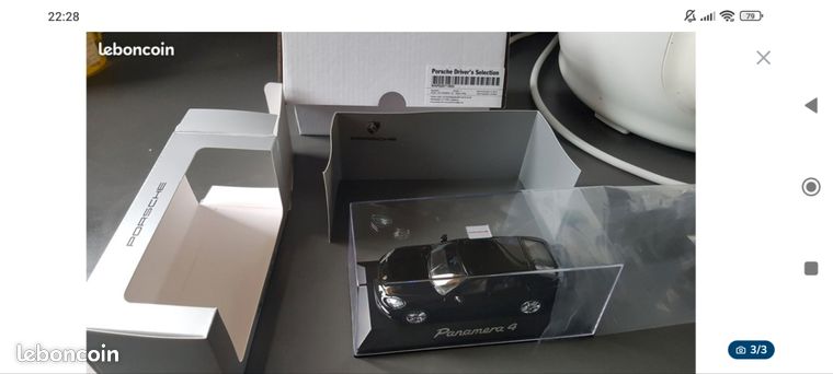 2 Miniatures Porsche 1/43 Herpa