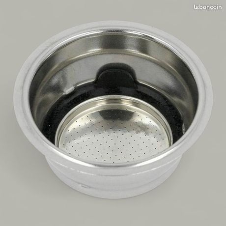 2 Porte-filtre DeLonghi EC820 / DLSC401 Accessoire machine à café expresso inox