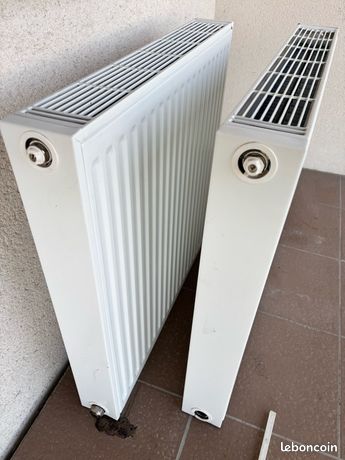 2 radiateurs à eau double parois