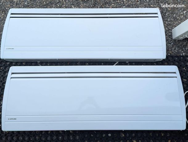 2 radiateurs applimo 1500 w a inertie