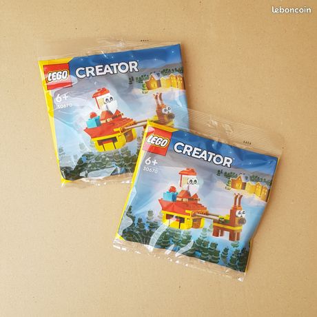 2 Sachets Lego 30670
