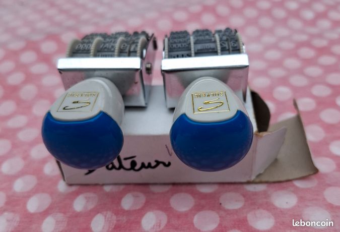 2 tampons encreur Solybig