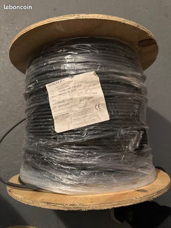 2 Touret 500m Câble photovoltaïque ATHILEX 6 mm 2