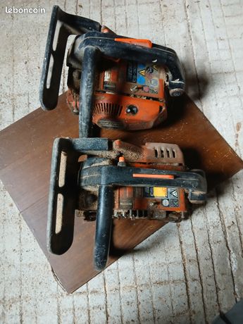 2 tronçonneuses