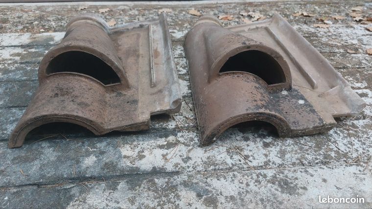 2 Tuiles à chatière Galeane/Romane